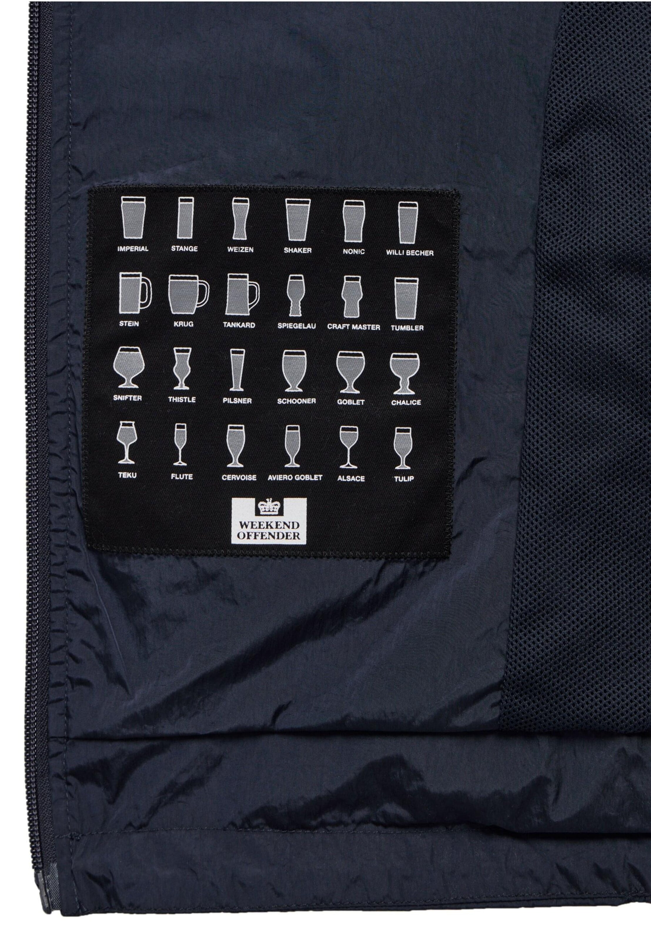 Weekend Offender Between-season jacket in Blue