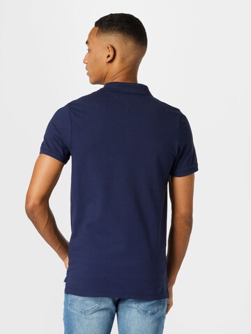 Tommy Jeans Poloshirt 'ESSENTIAL' in Blau