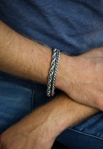 Steelwear Armband 'Barcelona' in Silber