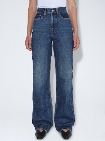 Dr. Denim Regular Jeans 'Echo High Straight' in Blauw