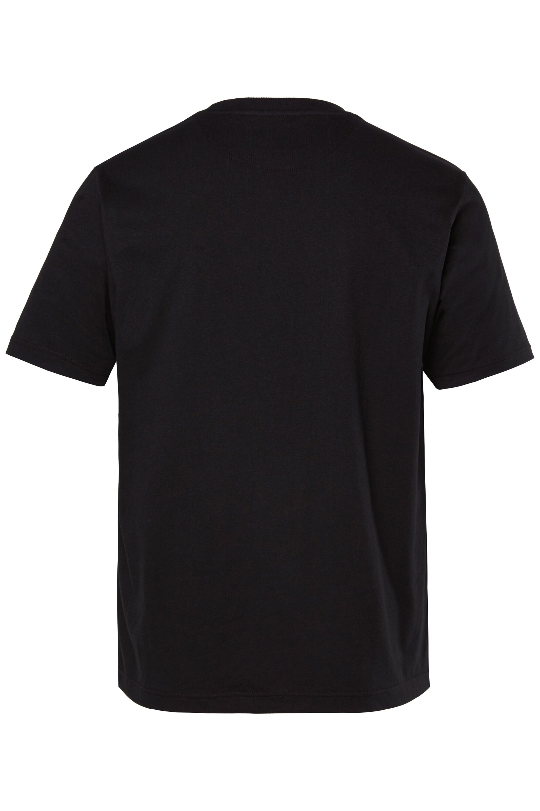 Men Plus Shirt in Black