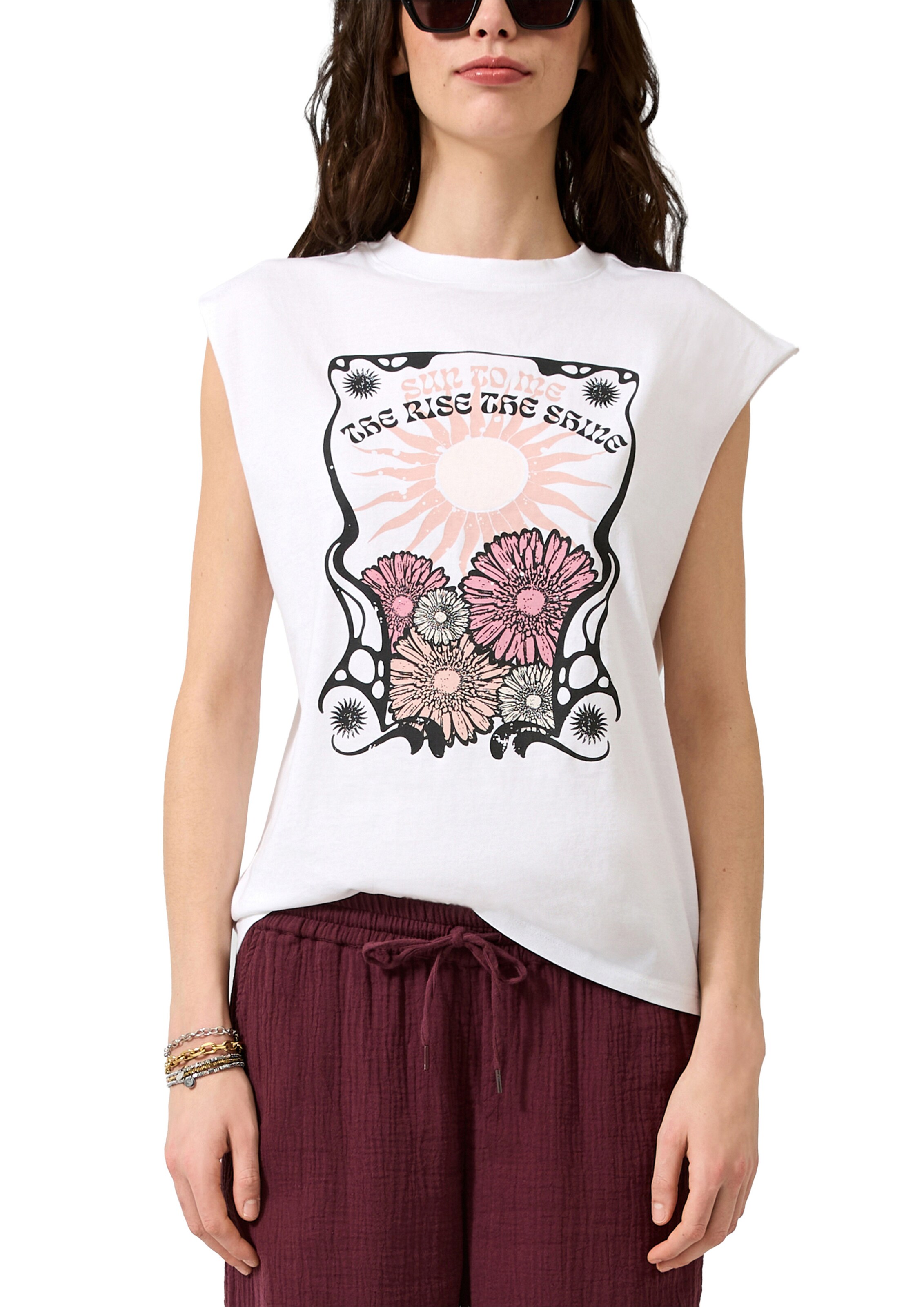 QS Shirt in Wit