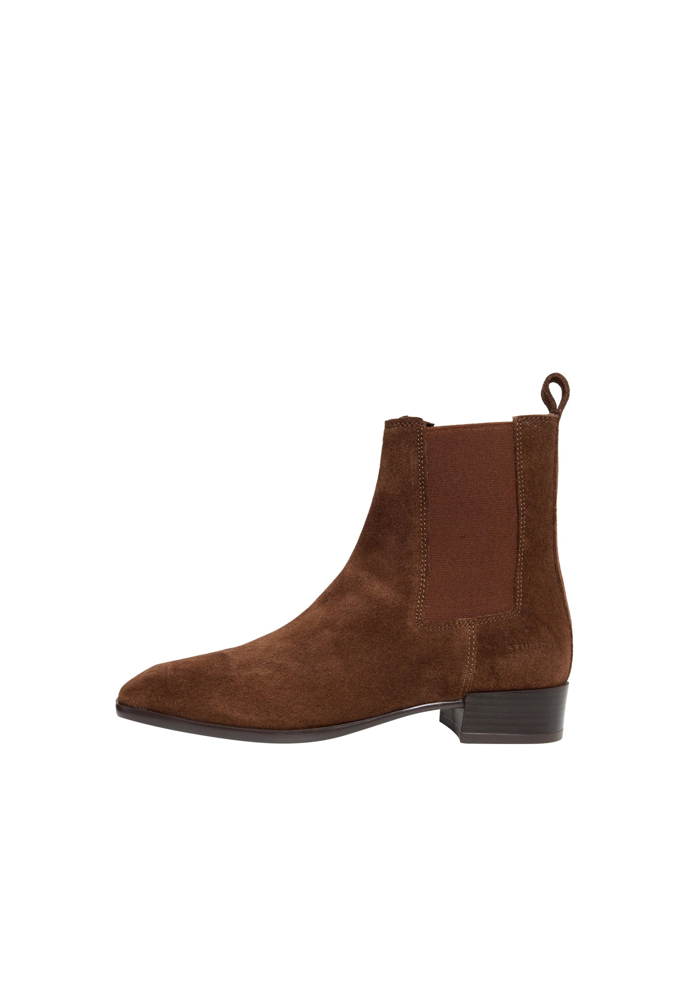 Copenhagen Studios - Botas chelsea '361' em castanho: frente
