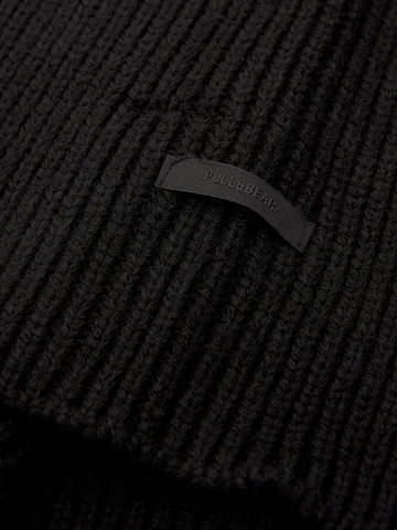 Pull&Bear Mütze in Schwarz