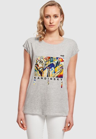 Merchcode T-Shirt 'APOH - Kandinsky' in Grau: predná strana