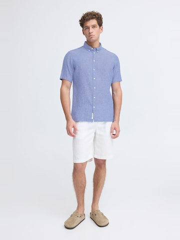 Casual Friday Regular fit Button Up Shirt ' CFAton ' in Blue