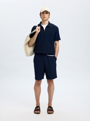 SELECTED Shirt in Blauw
