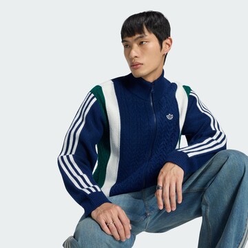 ADIDAS ORIGINALS Gebreid vest 'Club' in Blauw