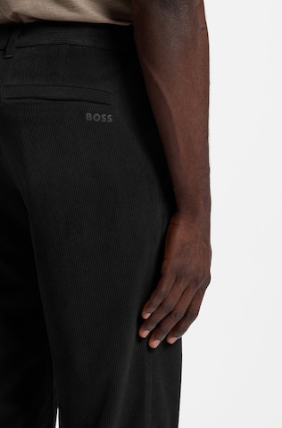BOSS Tapered Chino Pants in Black