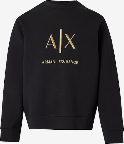 ARMANI EXCHANGE Collegepaita koossa XS värissä kulta / musta, Tuotenäkymä