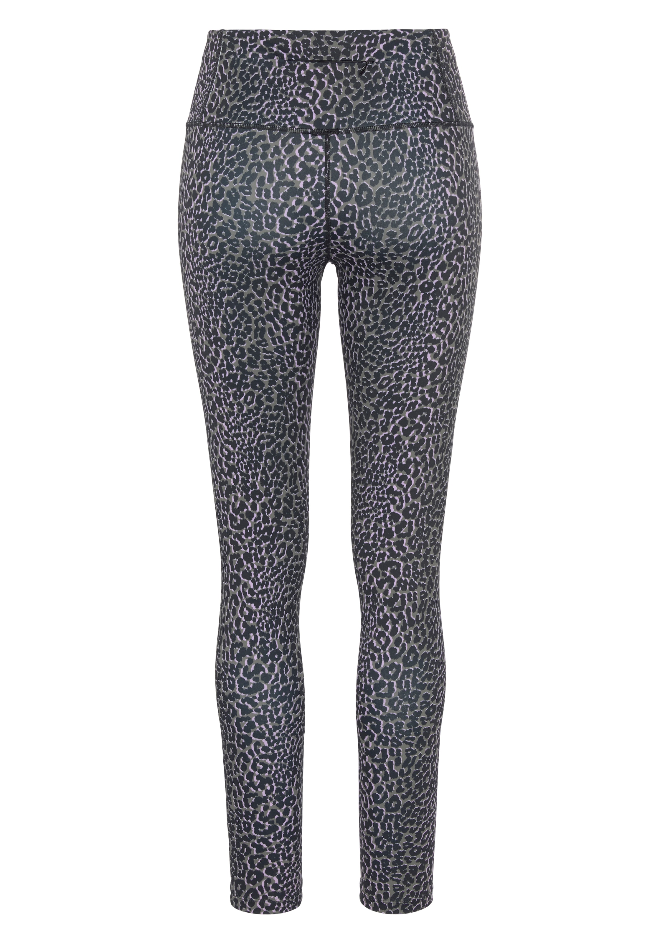 LASCANA ACTIVE Pantalón deportivo en gris / negro / blanco, Vista del producto