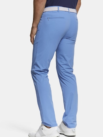 MEYER Slim fit Chino Pants 'Augusta' in Blue