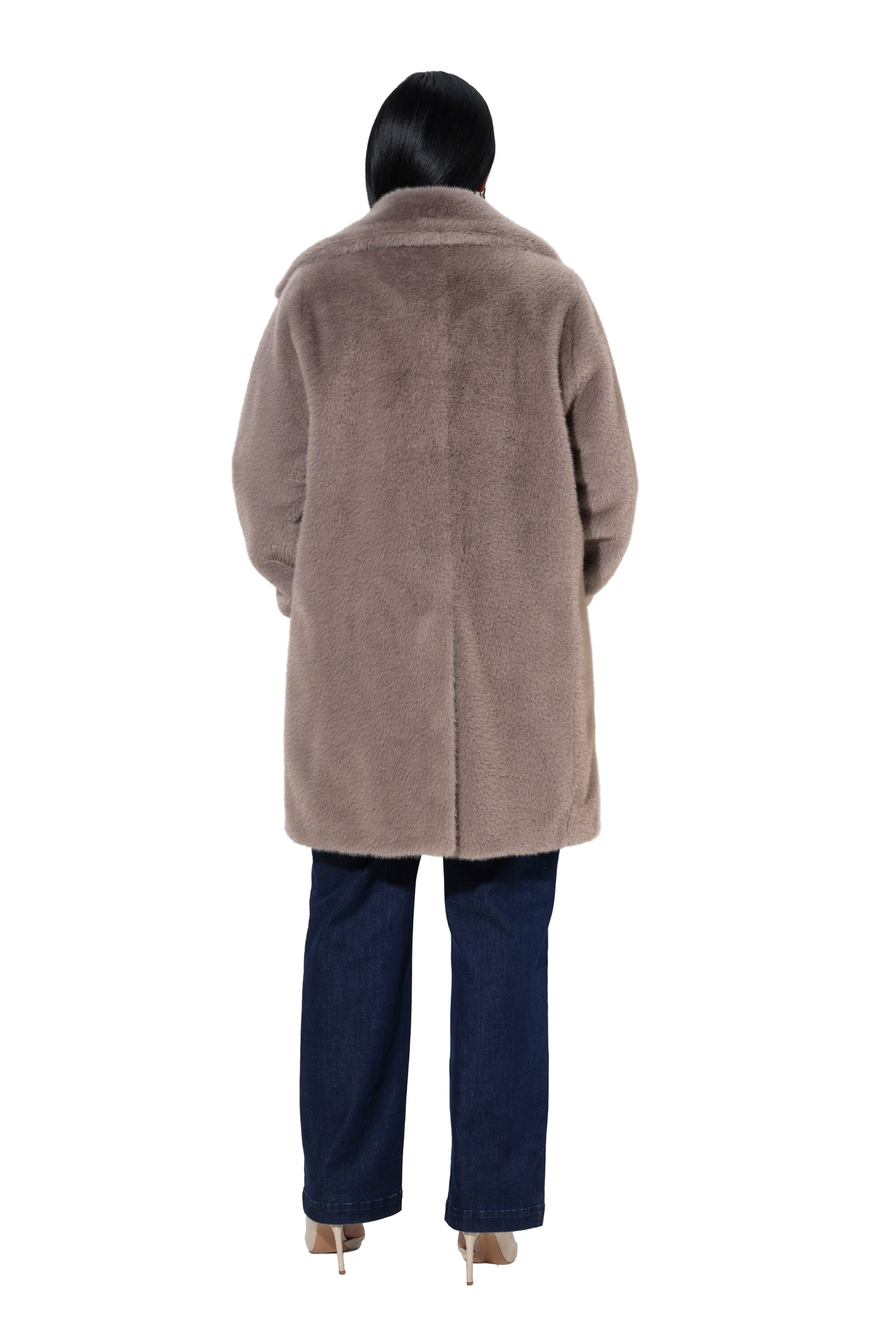 Ulla Popken Winter coat in Beige