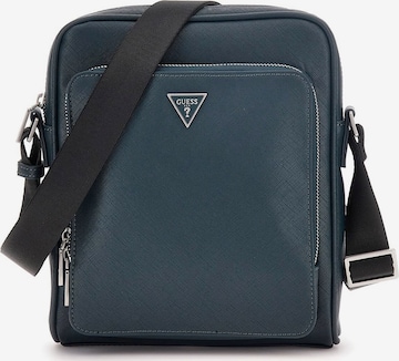 GUESS Crossbody Bag 'Milano' in Blue: front