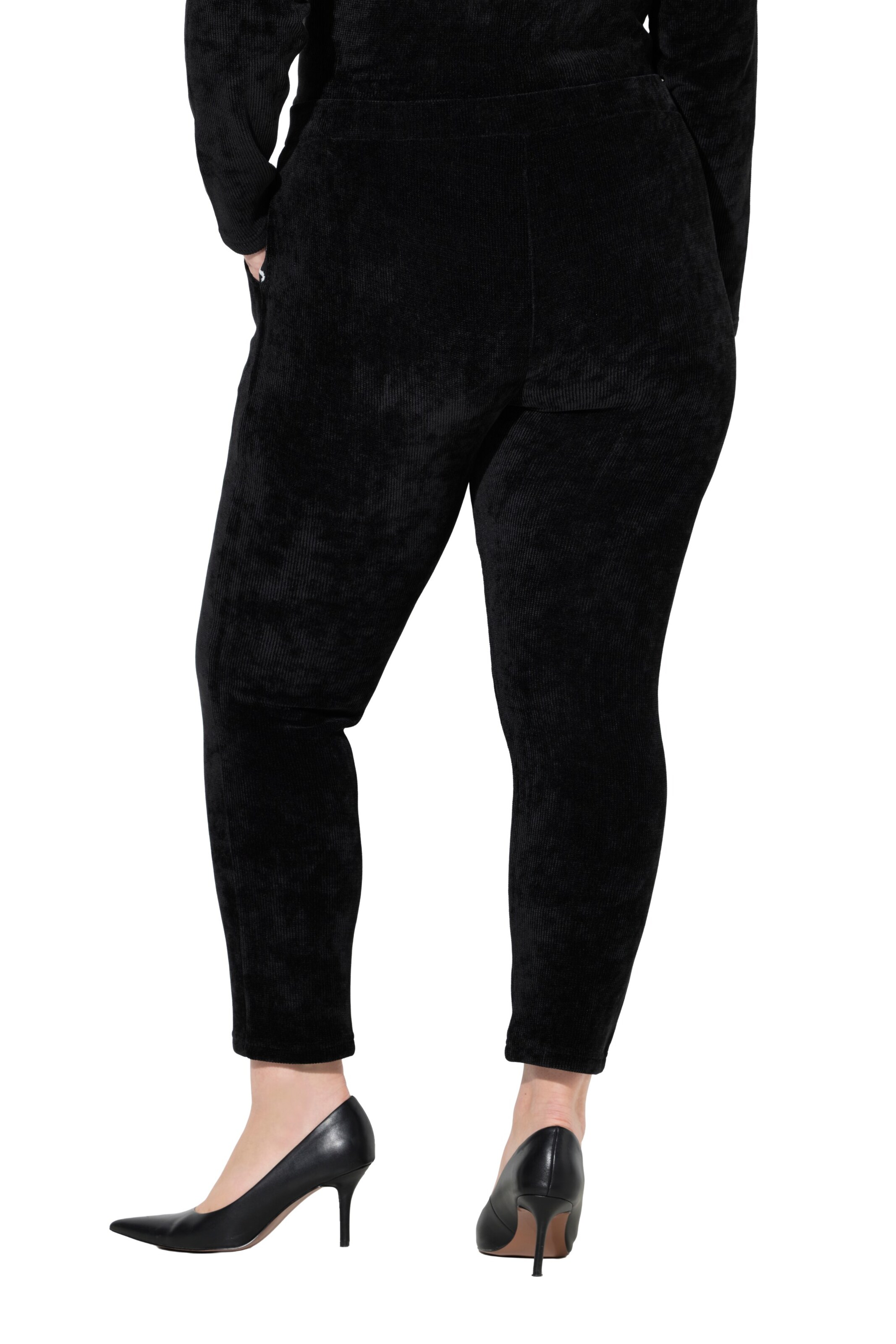 MIAMODA Slimfit Broek in Zwart