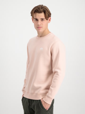 ALPHA INDUSTRIES Sweatshirt in Pink