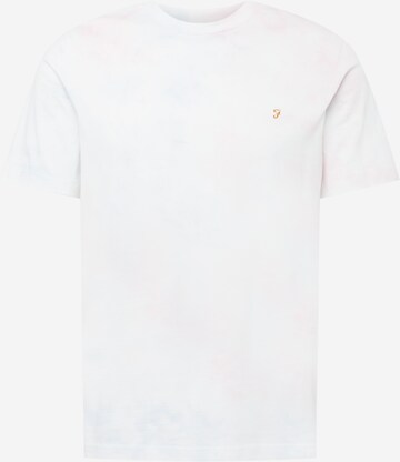 T-Shirt 'CLEARWATER' FARAH en blanc : devant