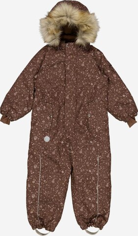 Wheat Athletic Suit in Brown: front