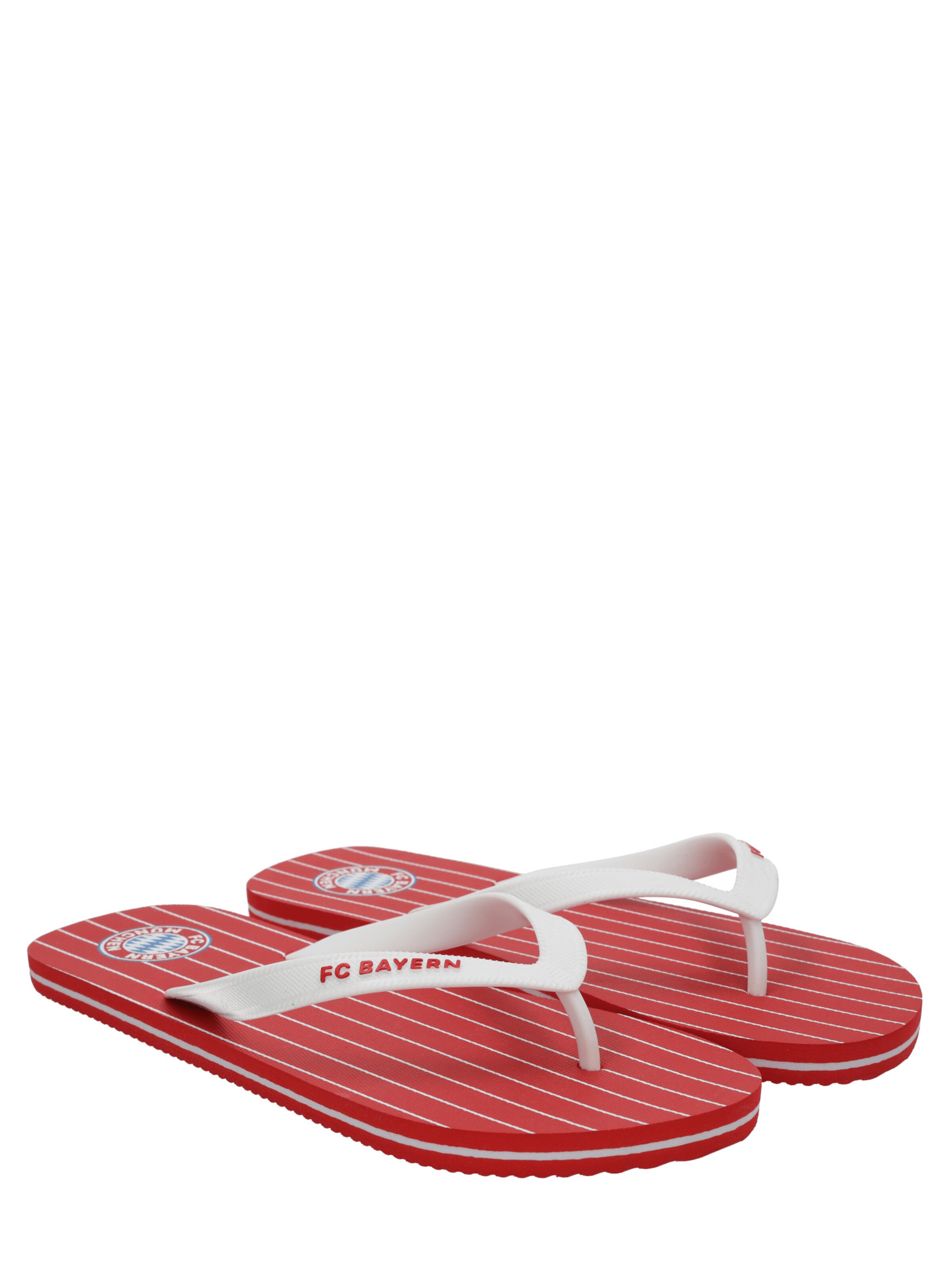 FC BAYERN MÜNCHEN Beach & Pool Shoes 'Essential' in White