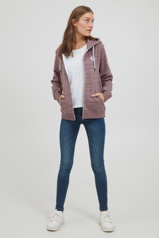 Oxmo Kapuzensweatjacke 'HELNA' in Braun