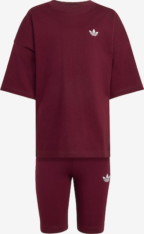 Set ADIDAS ORIGINALS en rouge : devant