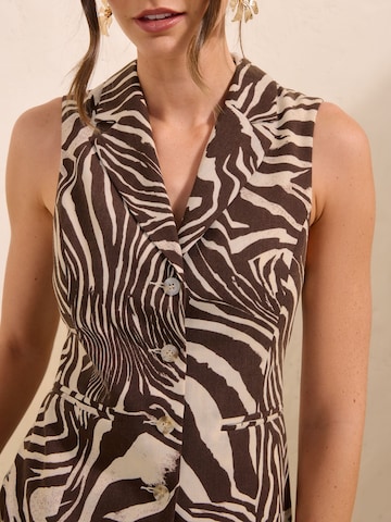 Gilet di Friends Like These in marrone