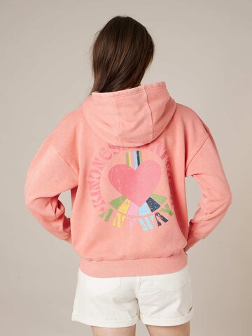 Sweat-shirt 'Orena' Deeluxe en orange : devant