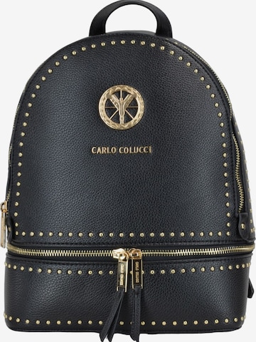 Carlo Colucci Backpack 'Ceruti' in Black: front