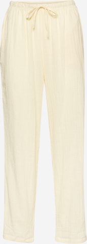 Loosefit Pantalon 'CALI' Cotton On en jaune : devant
