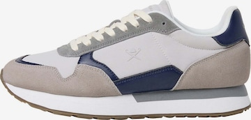 Scarpa stringata 'Vector Device' di Hackett London in beige: frontale