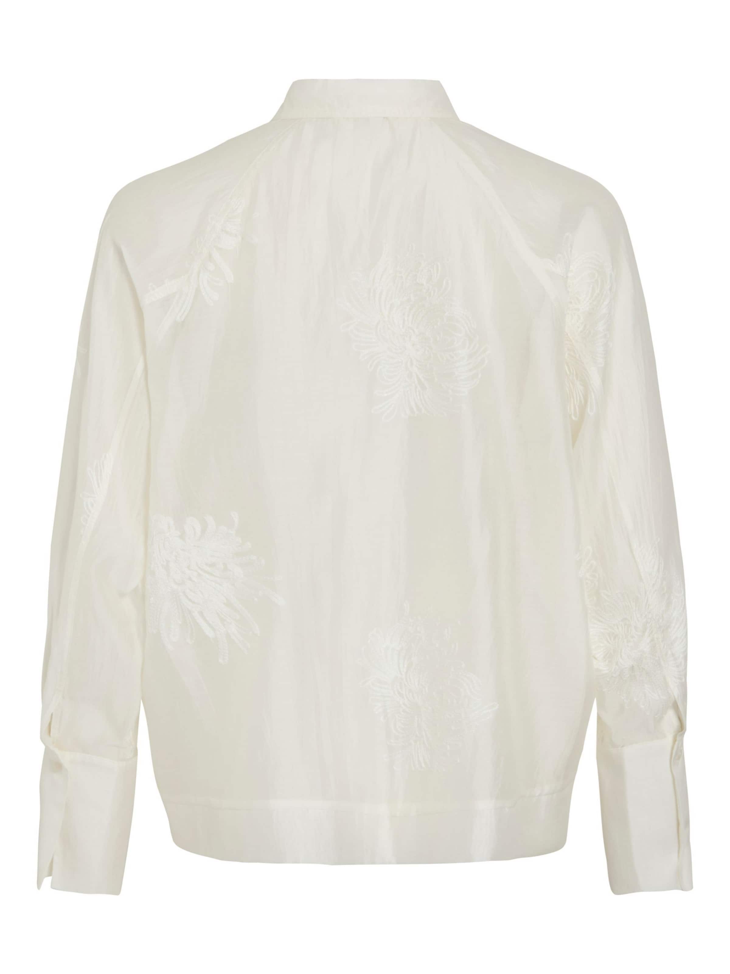 ROUGE EDIT Bluse i hvid