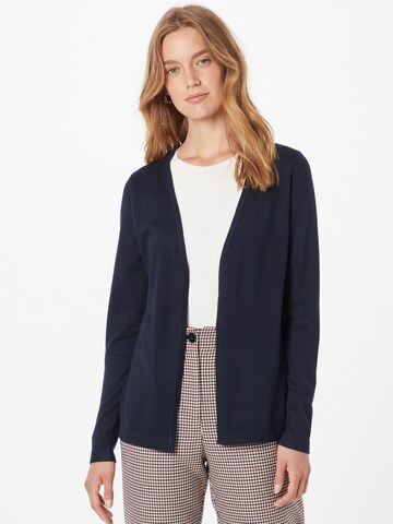 Kaffe Knit Cardigan 'Fenia Astrid' in Blue: front