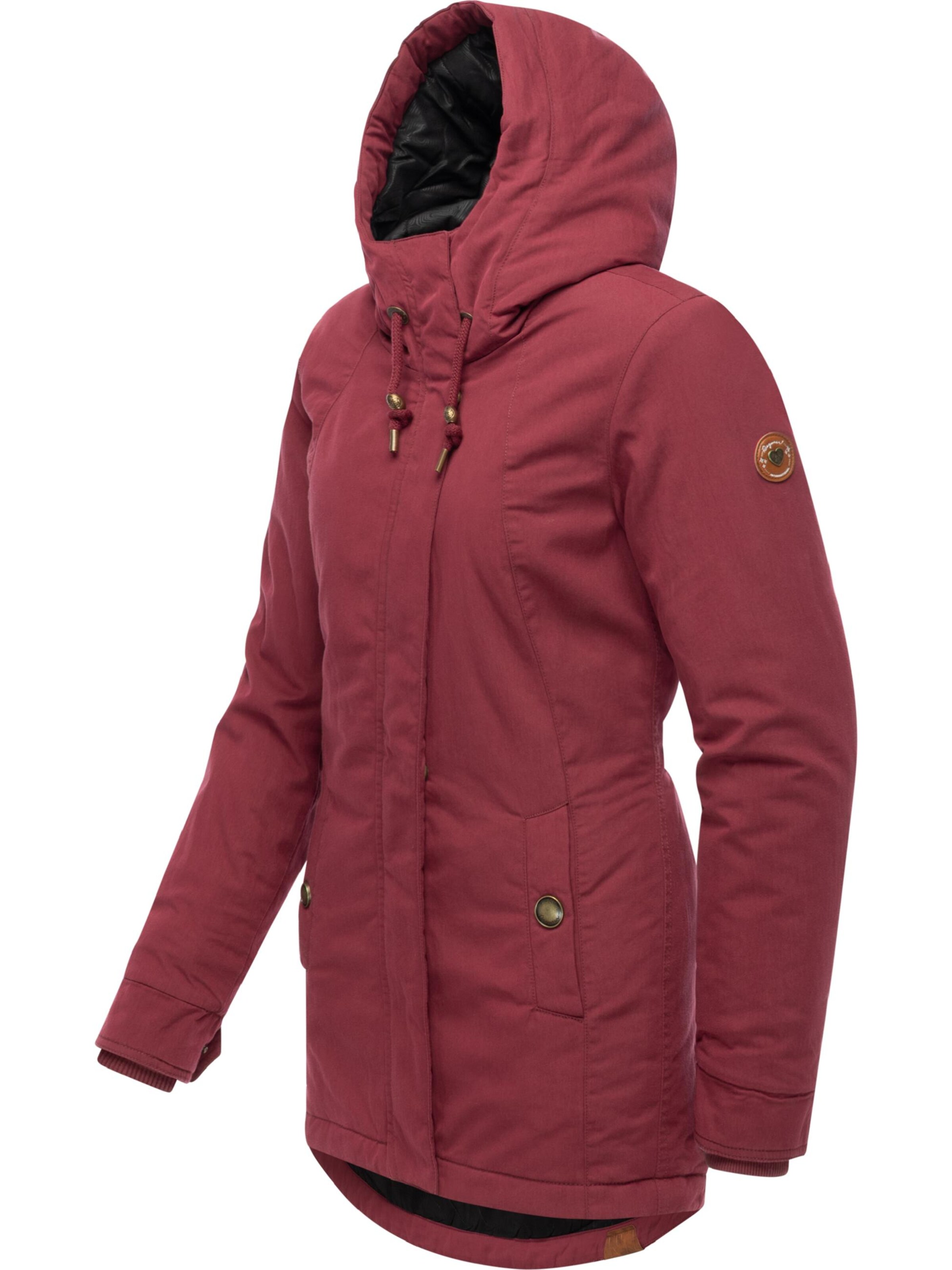 Ragwear Winterjas ' Monadena Parka YOUMODO ' in Rood