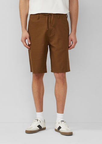 Regular Pantalon ' DETROIT ' s.Oliver en marron : devant