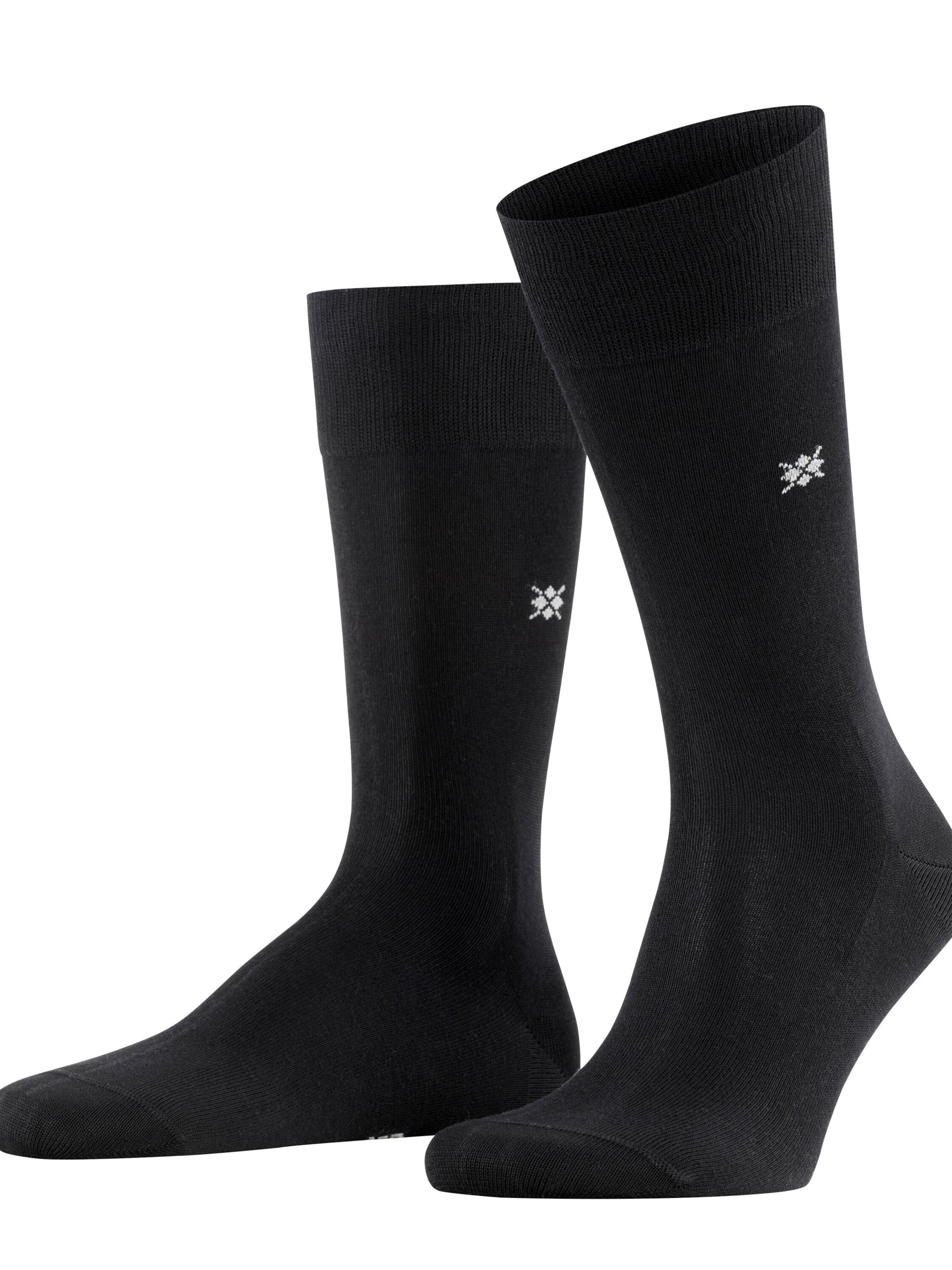 BURLINGTON Socks 'Dublin' in Black: front