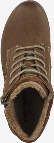 JOSEF SEIBEL Lace-Up Ankle Boots 'Conny' in Brown