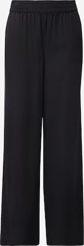 Wide leg Pantaloni di s.Oliver in nero: frontale