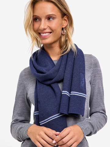 FALKE Scarf 'Anniversary' in Blue: front