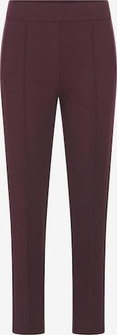 Pantalon 'Louisa' Goldner en rouge : devant
