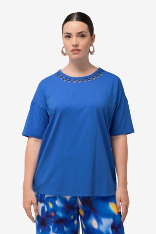 Ulla Popken - Camisa em azul: frente