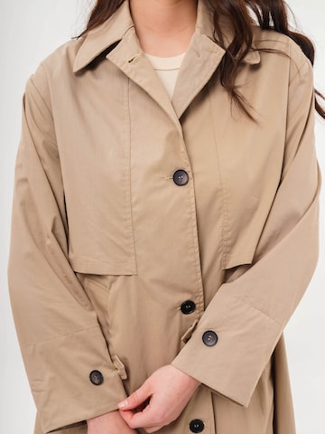 FRESHLIONS Between-Seasons Coat 'Cecilia' in Beige