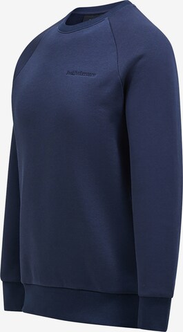 PEAK PERFORMANCE Sweatshirt in Blau