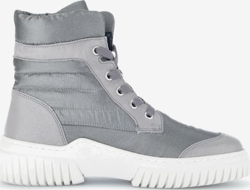 GABOR Lace-Up Ankle Boots in Grey