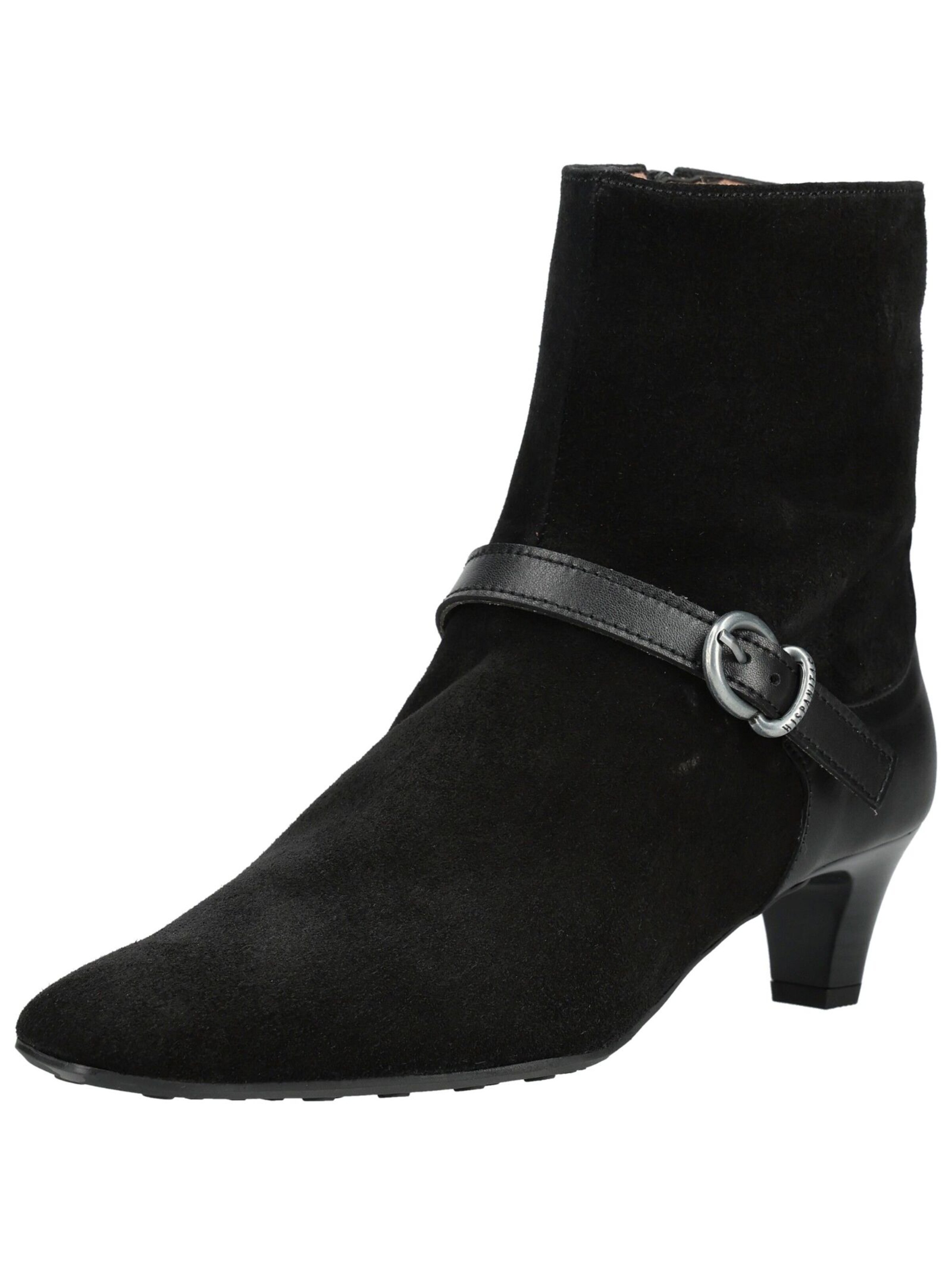 Bottines Hispanitas en noir : devant