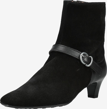 Bottines Hispanitas en noir : devant