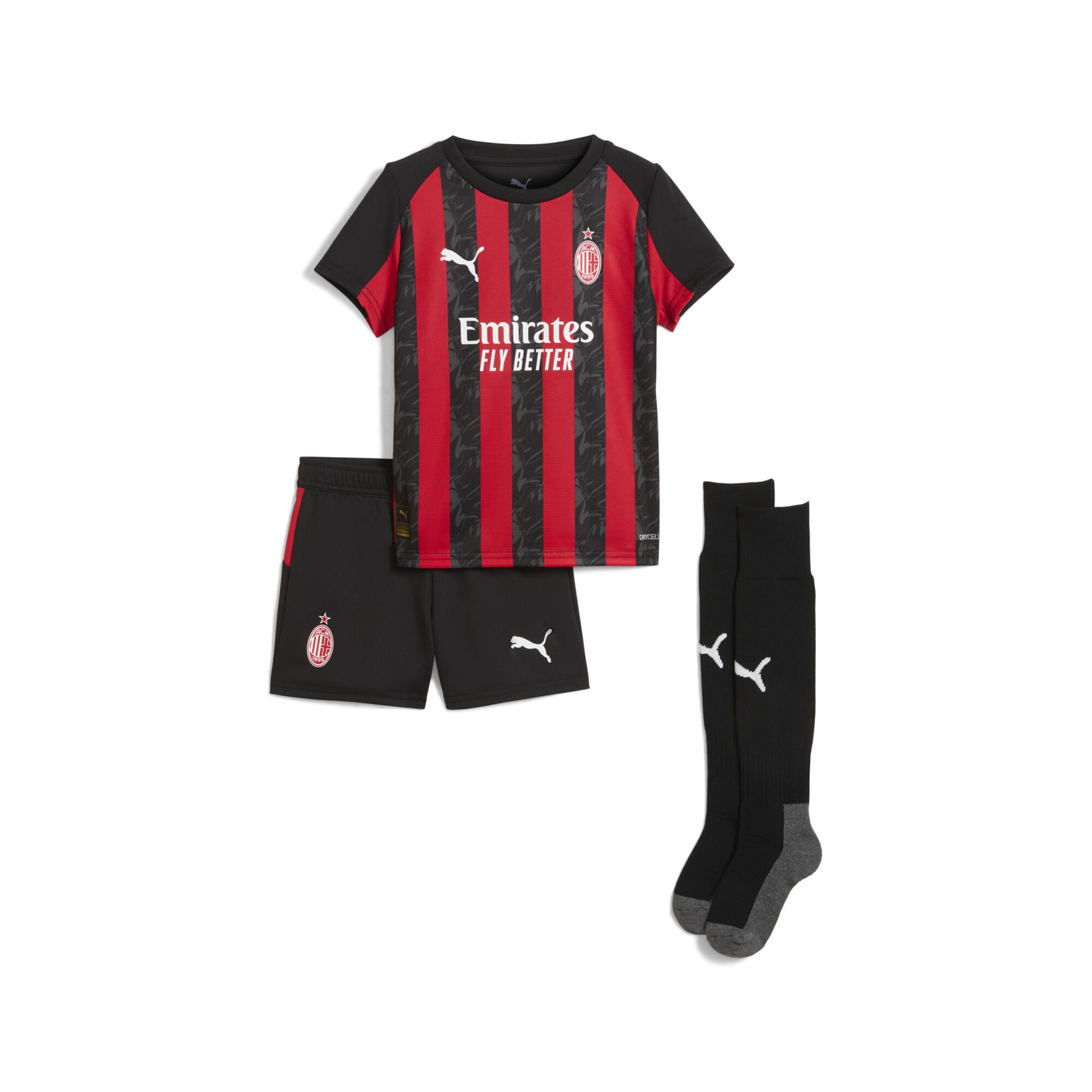 PUMA Trainingsanzug 'AC Milan 25/26' in Rot: Vorderseite