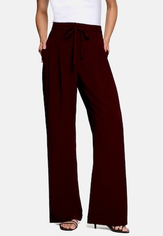 Slimfit Pantaloni di zero in rosso