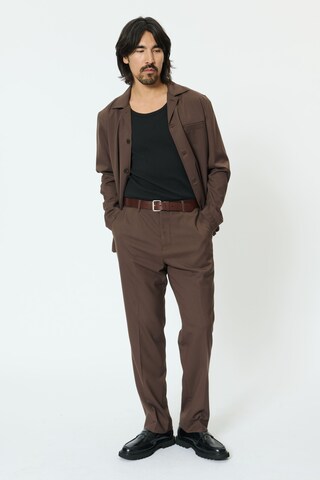 Matinique Regular Hose 'MAWesley' in Braun