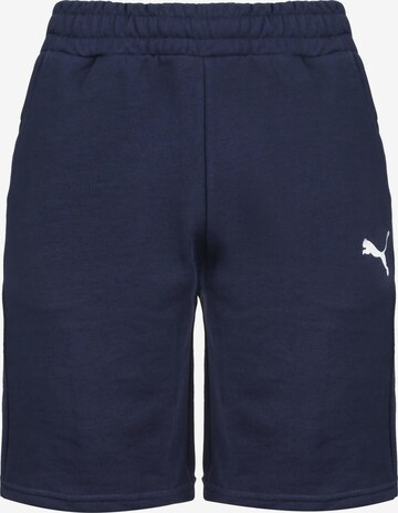 Pantalon de sport 'Team Goal 23' PUMA en bleu : devant