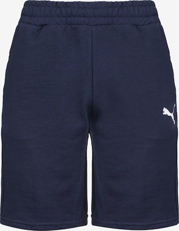 PUMA Loosefit Sportbroek 'Team Goal 23' in Blauw: voorkant